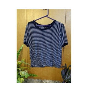 Navy Striped T-Shirt